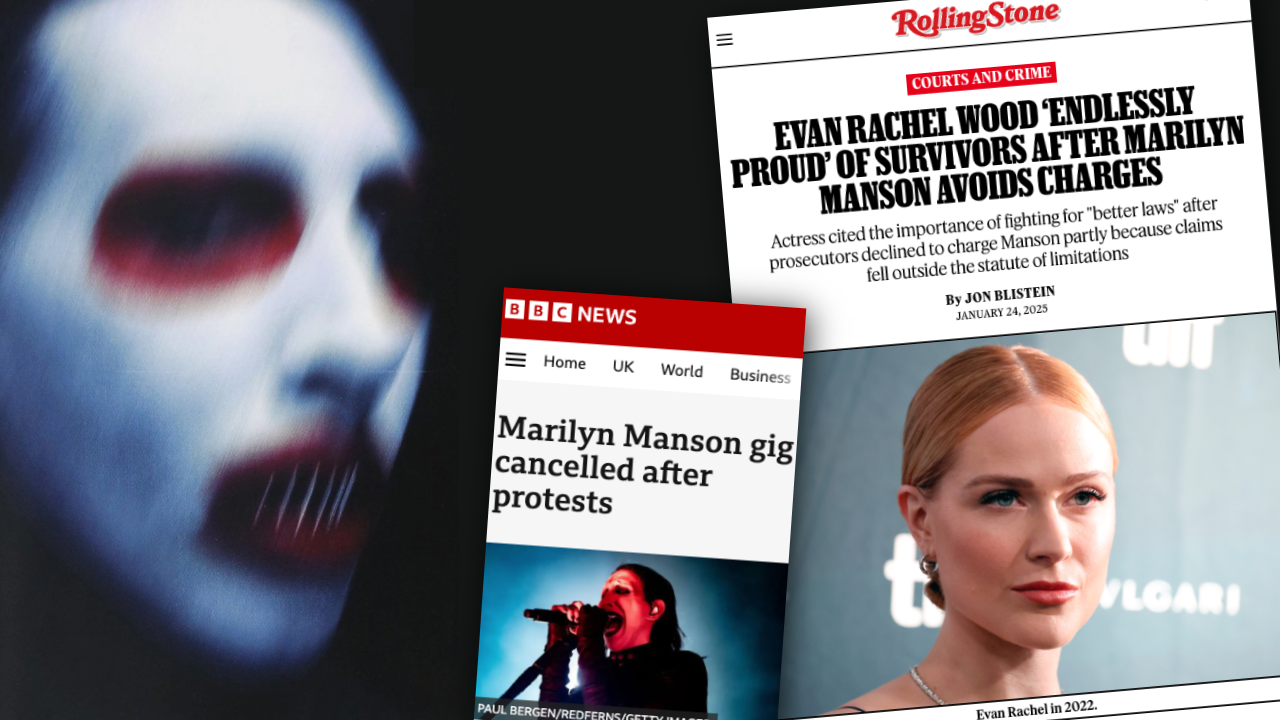 Marilyn Manson faces zero consequences and returns to the UK this week